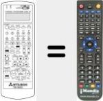 Replacement remote control for RM 36203