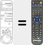 Replacement remote control for RTV 950 HIFI