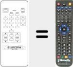 Replacement remote control for SR 150