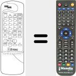 Replacement remote control for STRONG