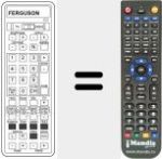 Replacement remote control for T 789