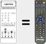 Replacement remote control for TS 40
