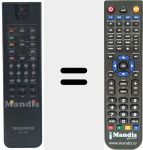 Replacement remote control for FB 1320 (80432550)