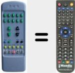 Replacement remote control for Y1