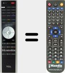 Replacement remote control for 06-TD6W39-A004X