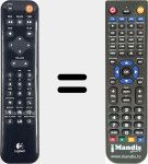 Replacement remote control for REMCON1744