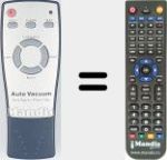 Replacement remote control for Auto Vacuum
