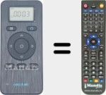 Replacement remote control for CECO03