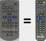 Replacement remote control for REMCON1426