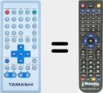 Replacement remote control for REMCON1879
