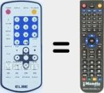 Replacement remote control for REMCON1905