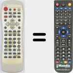 Replacement remote control for REMCON1994