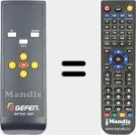 Replacement remote control for RMTWHD1080P