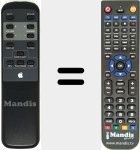 Replacement remote control for REMCON1575