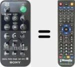 Replacement remote control for RMT-DPF3 (413660801)