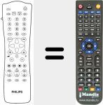 Replacement remote control for REMCON1122