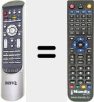 Replacement remote control for REMCON302