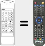 Replacement remote control for REMCON148