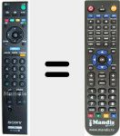 Replacement remote control for REMCON328