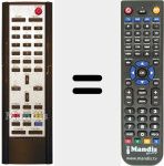 Replacement remote control for REMCON313