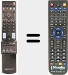 Replacement remote control for RC L05 0A