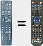 Replacement remote control for RC00067