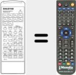 Replacement remote control for RC13