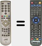 Replacement remote control for RM-C61