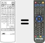 Replacement remote control for RMC707