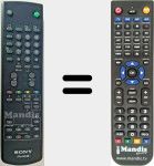Replacement remote control for RM-S04B (994800915)