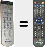 Replacement remote control for RM980 (147899113)