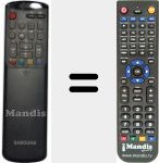 Replacement remote control for AA5910020M