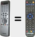 Replacement remote control for BN5900378C