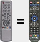 Replacement remote control for BN5900412A