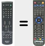 Replacement remote control for RM-S04A (994800914)