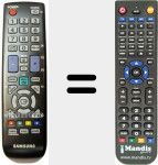 Replacement remote control for REMCON090