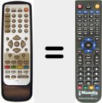 Replacement remote control for REMCON292