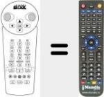 Replacement remote control for RC8220 CA