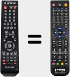 Replacement remote control for AK5900062B