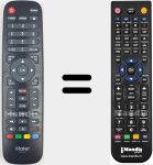 Replacement remote control for HTR-A10 (0530044555)