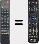 Replacement remote control for 06-530W37-TY01X