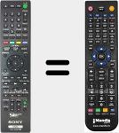 Replacement remote control for RMT-D258P (148728811)