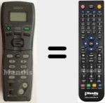 Replacement remote control for RM LP205