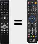 Replacement remote control for 1683279