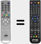 Replacement remote control for RM-C54