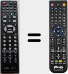Replacement remote control for 472589