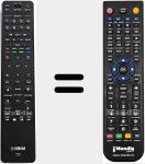 Replacement remote control for RAV570 (ZZ475600)