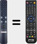 Replacement remote control for RC802NU (21001000005)