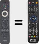 Replacement remote control for YKF256001B (242254902362)