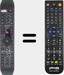 Replacement remote control for R/C A3 49141 (30095562)